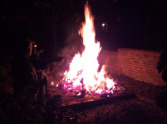 Church bonfire